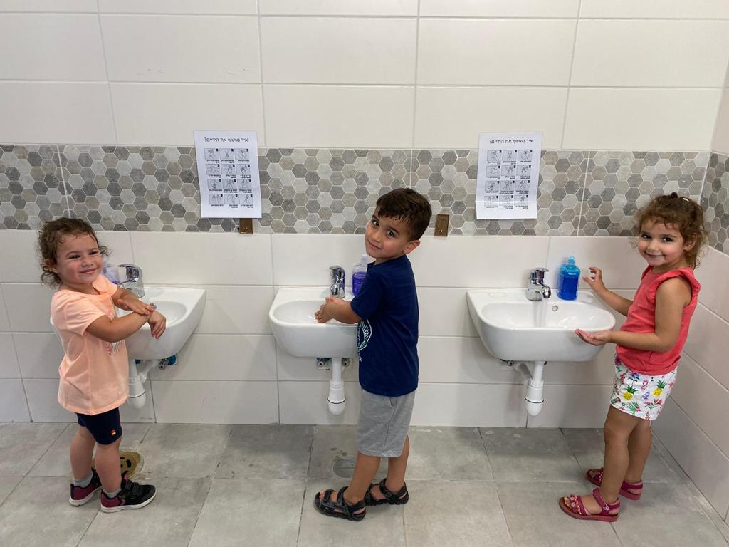 חוזרים לגן | צילום: דוברות העירייה