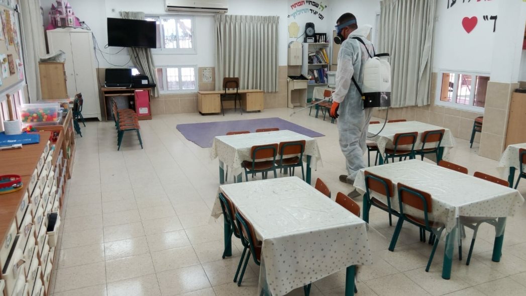 חוזרים לגן | צילום: דוברות העירייה