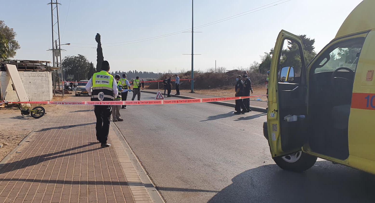 זירת האירוע| צילום: זק"א