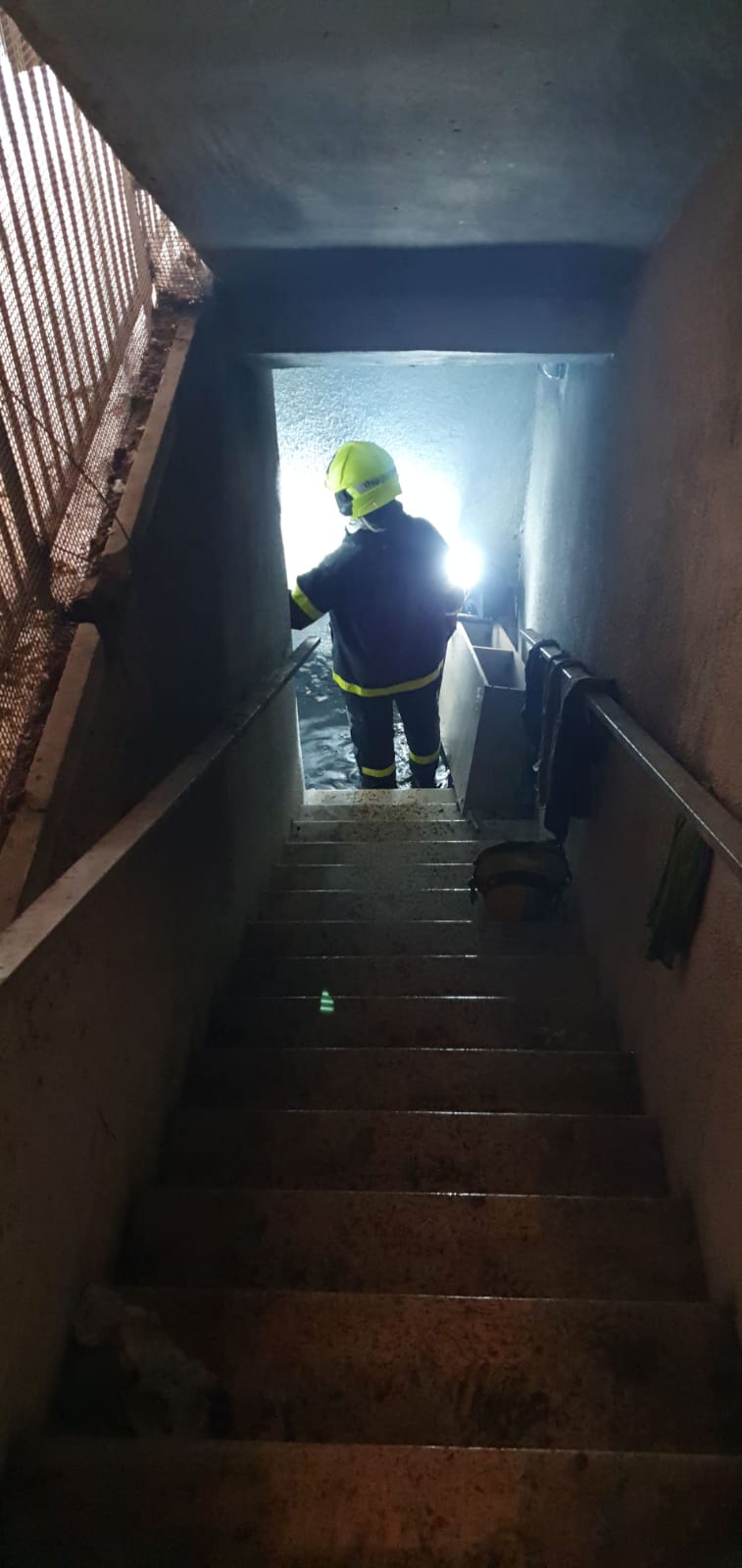 שריפה ברחוב ההסתדרות | תיעוד: כבאות והצלה לישראל