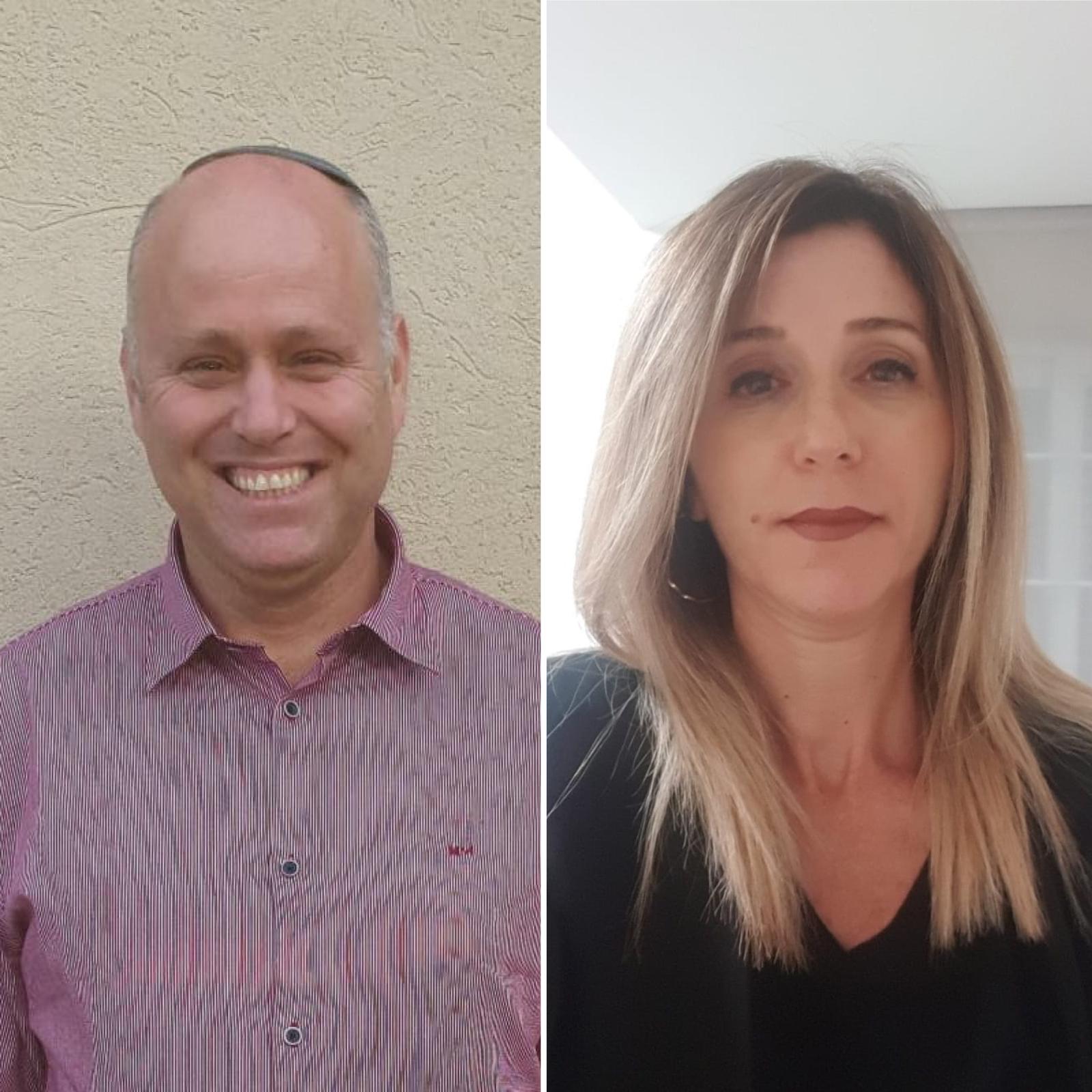 מימין: סוזי לויאן וצוריאל דביר 