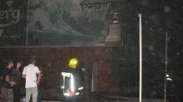 השריפה בבר ה"חופמן" | צילום: ארכיון