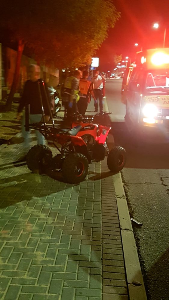 התאונה הערב | צילום: דוברות 'איחוד הצלה' התאונה הערב | צילום: דוברות 'איחוד הצלה'