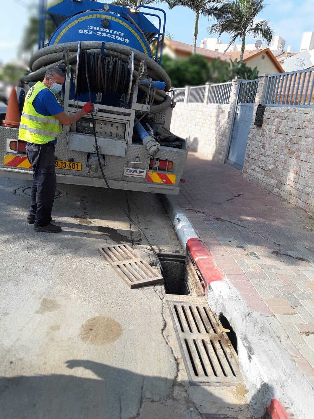 היערכות העירייה לסערה | צילום: דוברות עיריית אשקלון