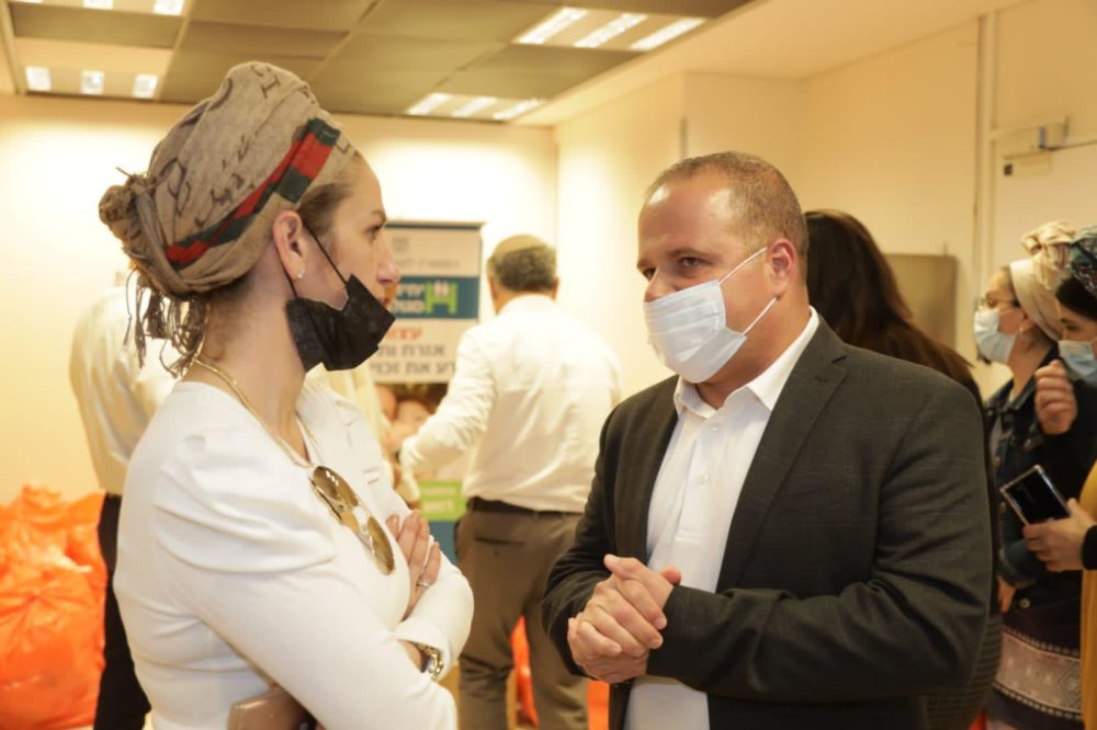 מתוך החלוקה בביה"ח | צילום: אלדד עובדיה