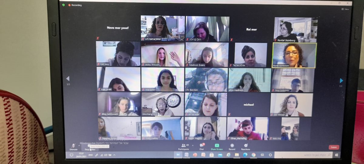 מתוך מפגש הזום