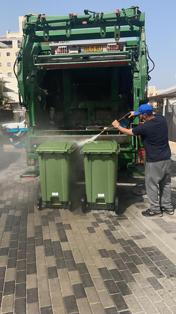 ניקיונות לפסח באשקלון | צילום: דוברות העירייה 