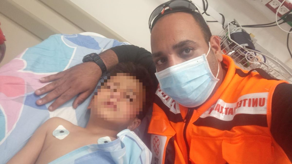 מורי ונאור בביה"ח | צילום: באדיבות המשפחה מורי ונאור בביה"ח | צילום: באדיבות המשפחה