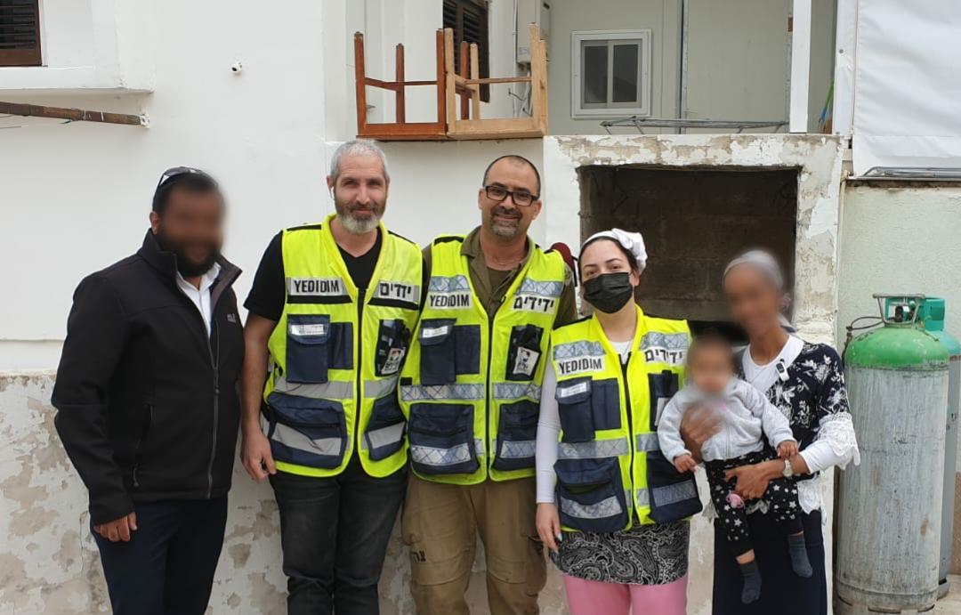 החילוץ הבוקר | צילום: דוברות "ידידים" החילוץ הבוקר | צילום: דוברות "ידידים"