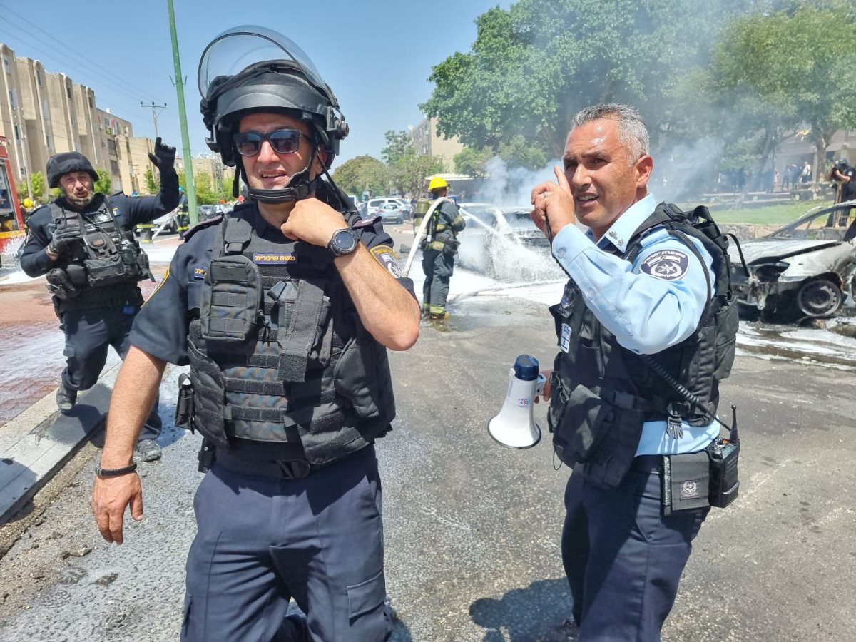 מפקד תחנת אשקלון, סנ"צ מייק כהן | צילום: דוברות המשטרה