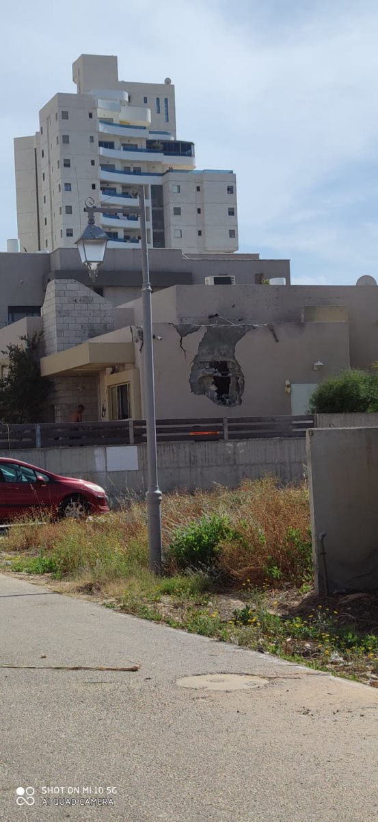 הבית הפרטי שנפגע