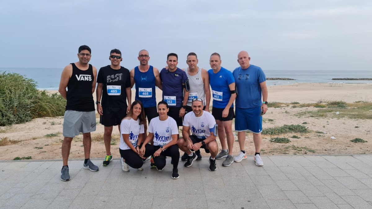 עובדי אלתא יצאו לרוץ | צילום: אשקלונים