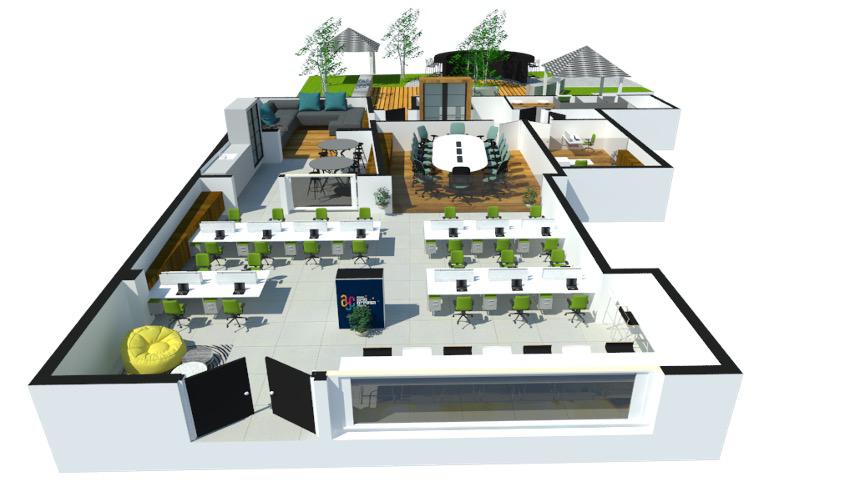 הדמיית הפרויקט | דוברות עיריית אשקלון