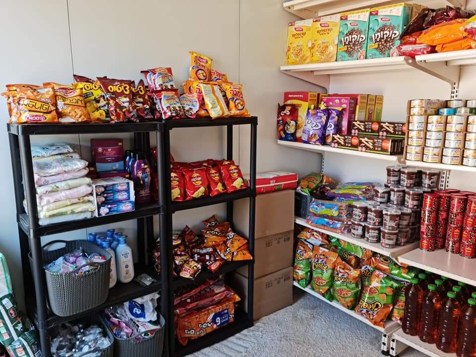 חלק מהמוצרים בסופר. צילום פרטי