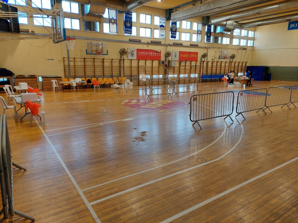 מתחם הבדיקות החדש באשקלון מתחם הבדיקות החדש באשקלון