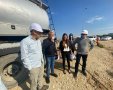 הביקור הבוקר בקצא"א | צילום: דוברות המשרד להגנת הסביבה