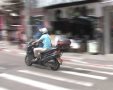 רוכב קטנוע| צילום: עמותת אור ירוק